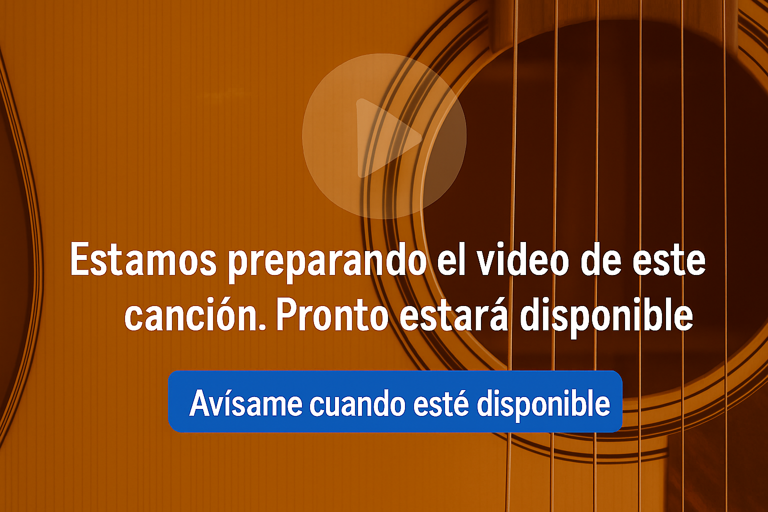 Video no disponible, solicita aviso cuando esté publicado